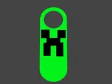 creeper door sign-0
