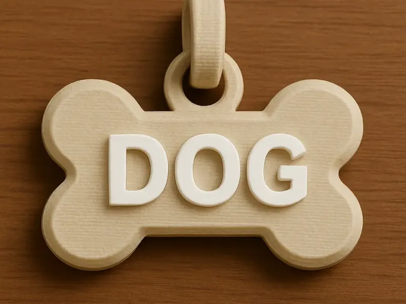 Dog pendant 