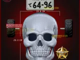 Ebisu Helmet - Dorohedoro Skull Cosplay Mask-2