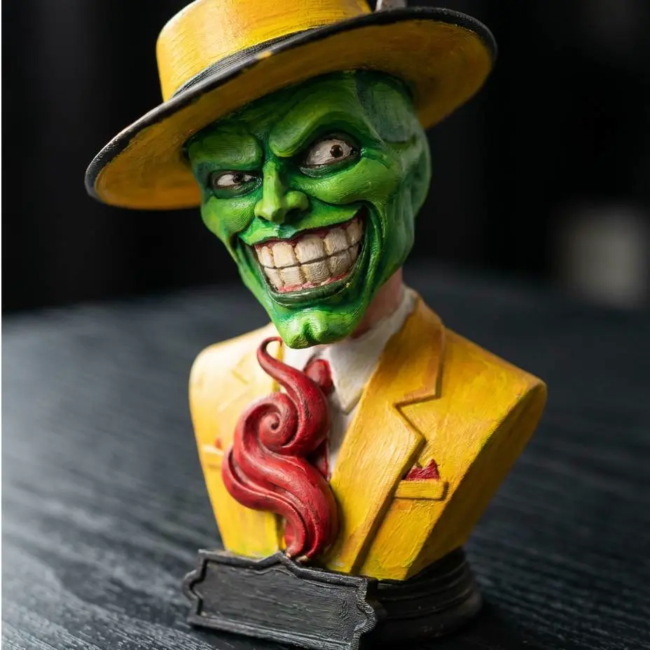 The Mask Movie Bust | Stanley Ipkiss Sculpture | Classic 90s