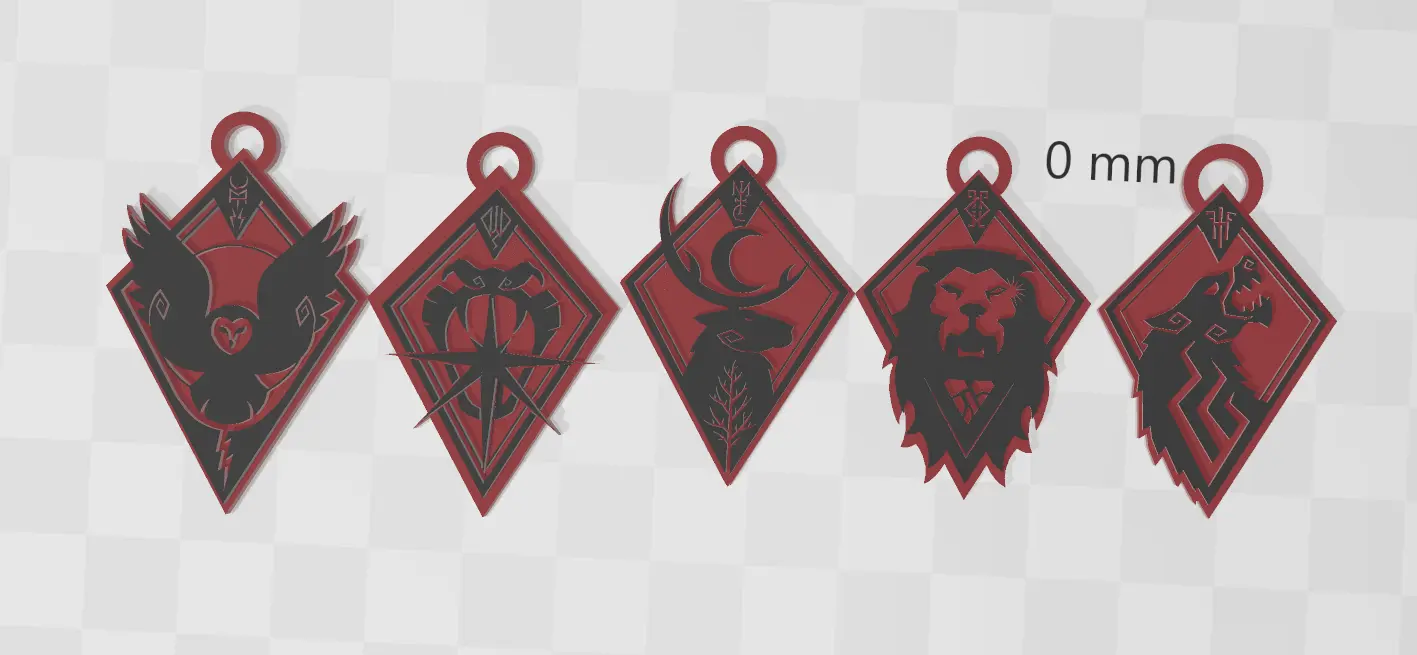 Band of Blades - keychains