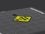 Funny Caution Gravity Sign-1