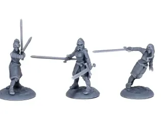 Lady Knights (multiple poses)