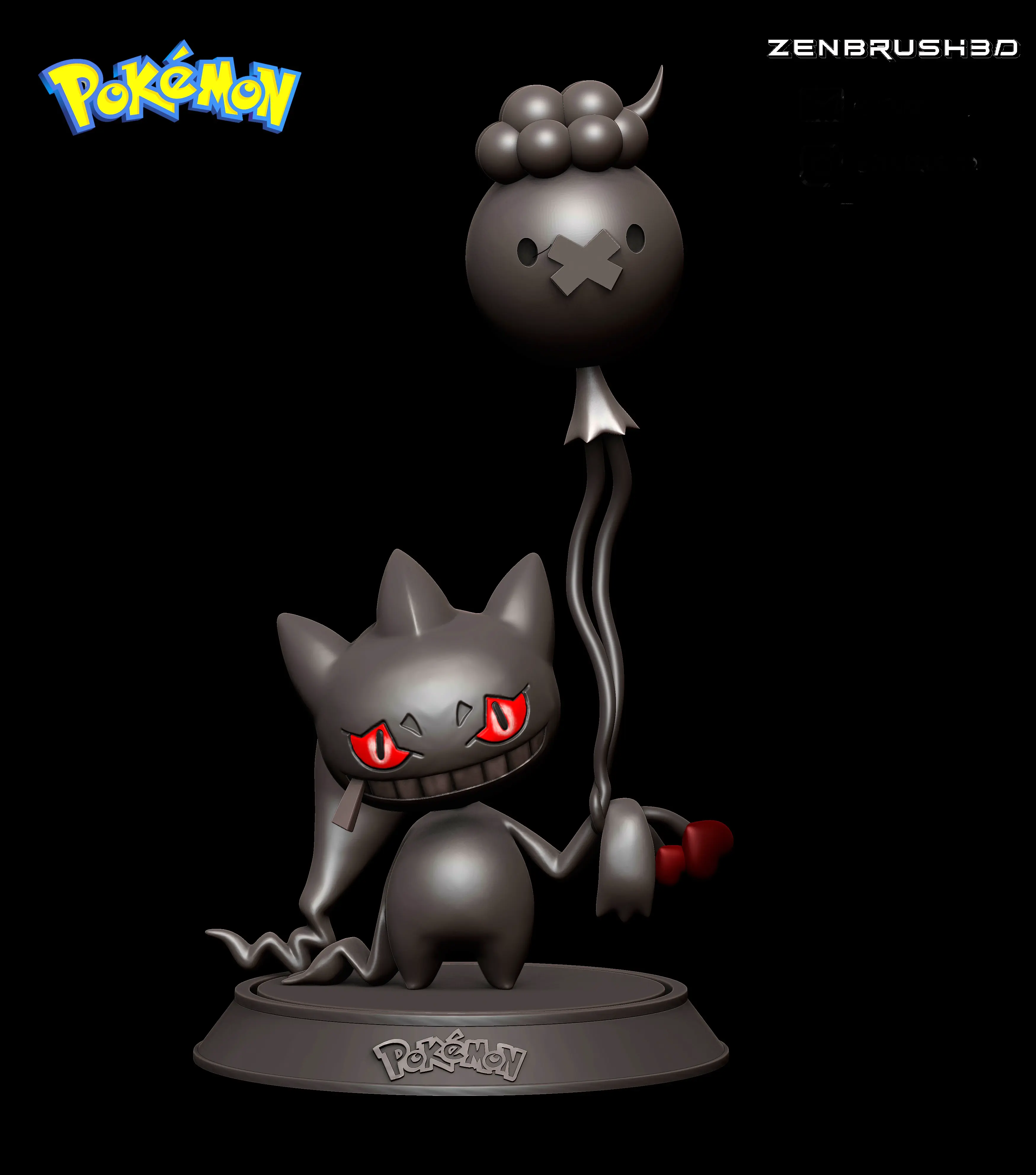 BANETTE DRIFLOON - POKEMON 3D PRINTING MODEL STL