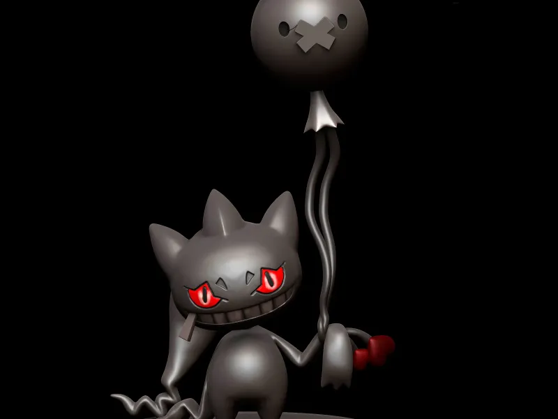 BANETTE DRIFLOON - POKEMON MODÈLE D'IMPRESSION 3D STL