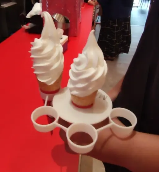 MIXUE Ice Cream Holder