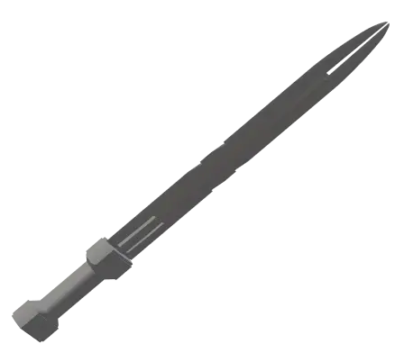 Untextured Fantasy Sword