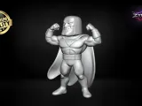 Space Ghost Funko STL Hanna-Barbera Figure Chibi Hero 3D-5