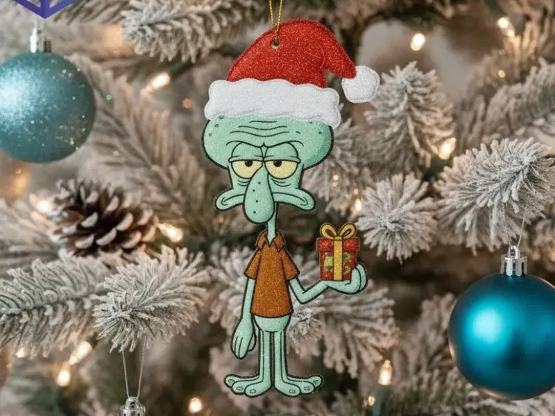 christmas ornament / Calamardo - Squidward