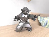 Yoda Lowpoly Low Poly-0