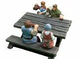Dining villagers (SITTING FOLKS)-5