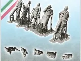 Characters of the escape of Benito Mussolini (Gran Sasso rai-3