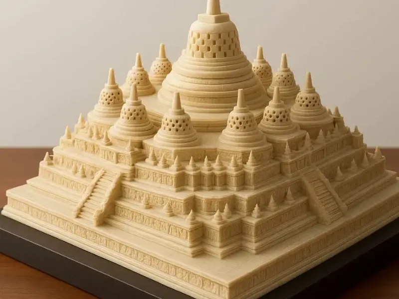 piramide borobodur 2 modelos