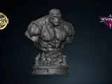 Hulk Infinity Gauntlet Bust STL Marvel 3D Print Sculpture-5