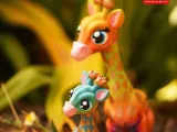 CUTE GIRAFFE & BABY GIRAFFE ARTICULATED-6