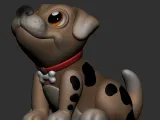 CUTE DOG (PRINT IN PLACE)-1