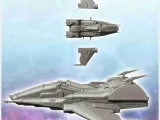 Agelastus spaceship (39) - sci-fi science fiction future 40k-3