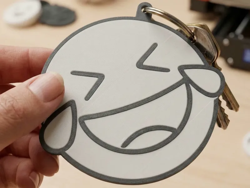 LLavero de Emojis mas Usados en el Mundo - Risa