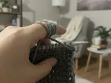 Yarn ring/knitting finger holder tool-3