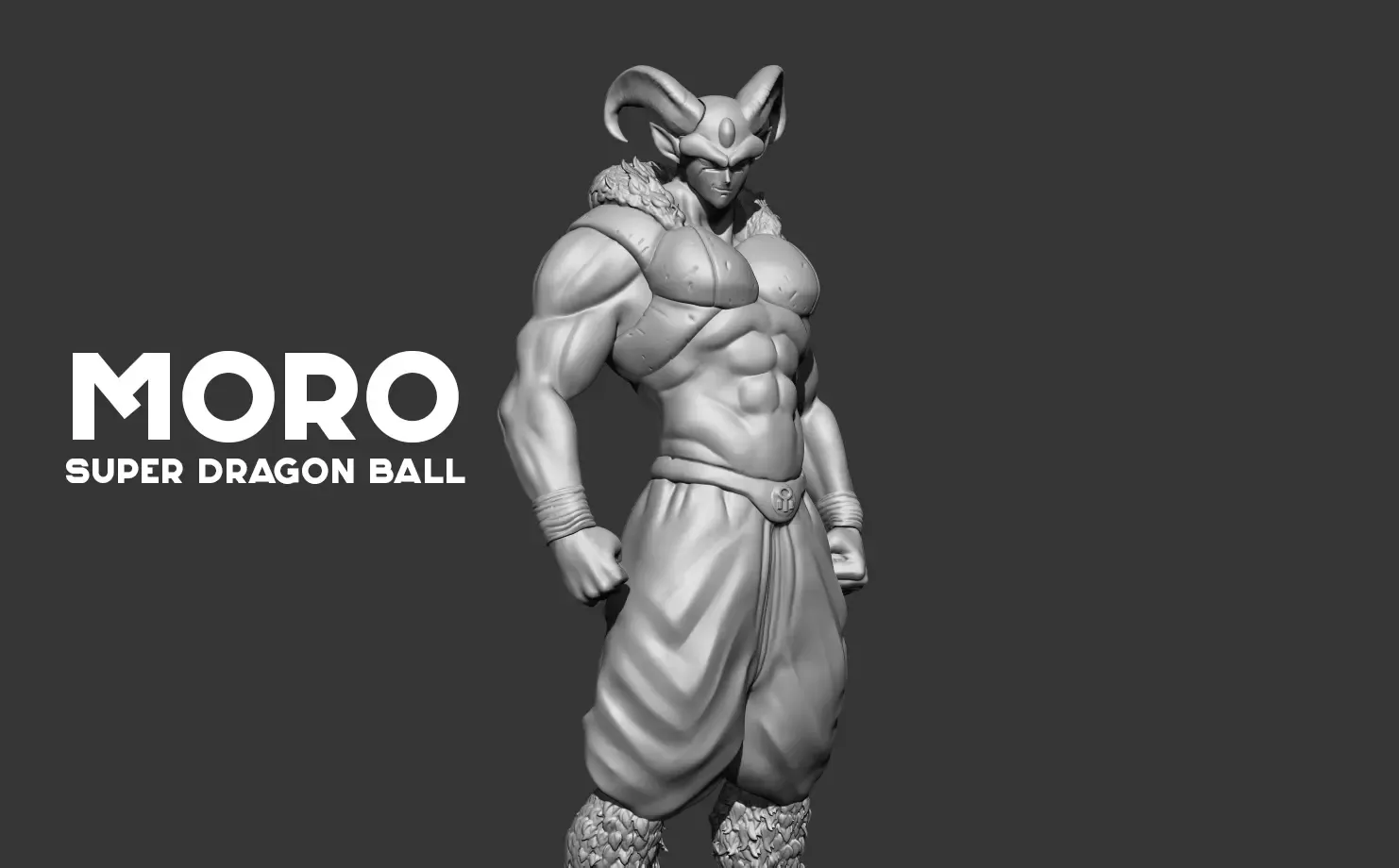 Moro - Dragon ball super 3D print model