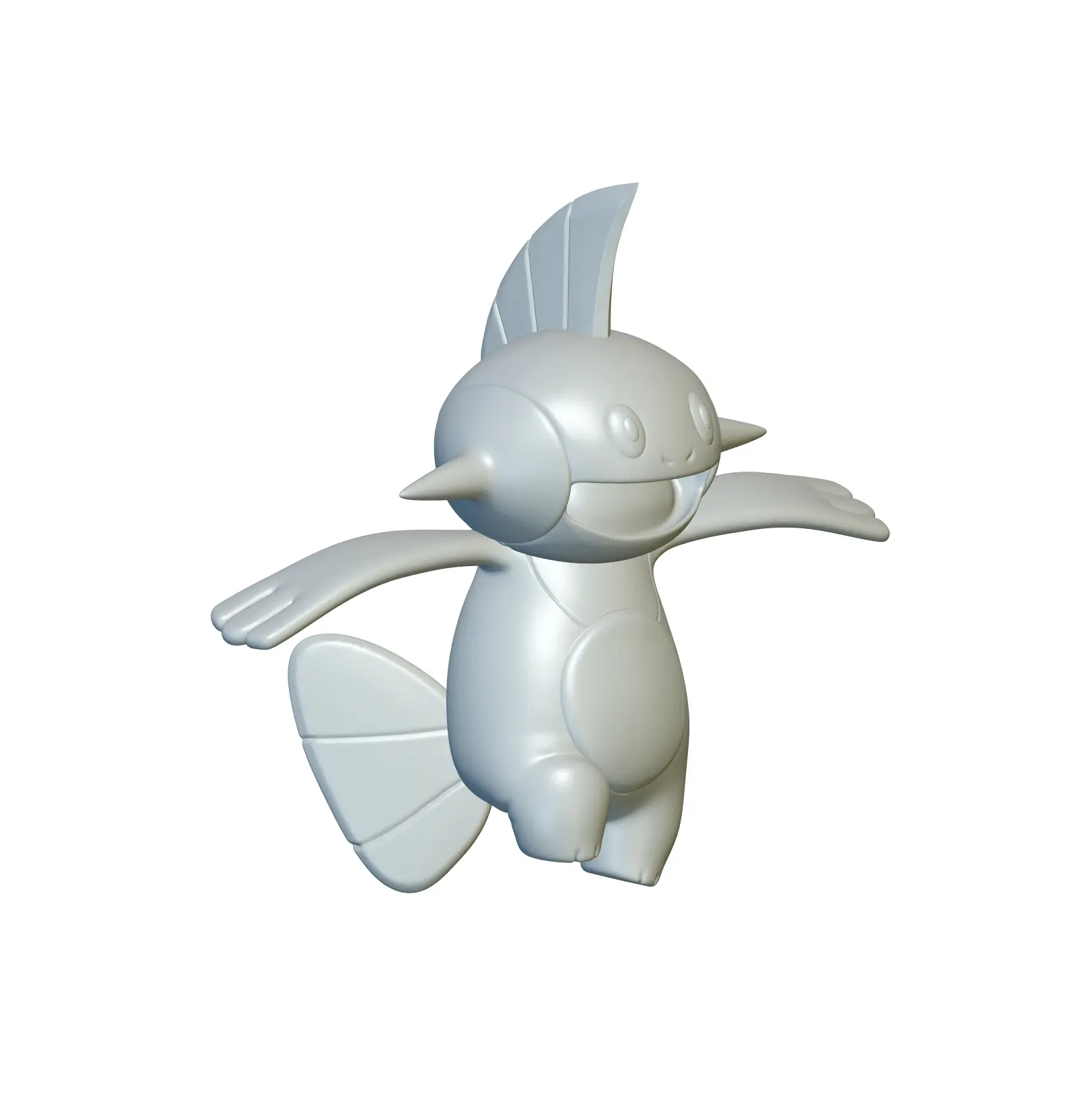 Pokemon Marshtomp #259 - Ready for 3D Printing!