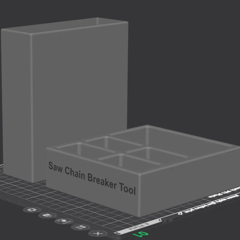 Pocket Saw Chain Breaker Case with Link Storage