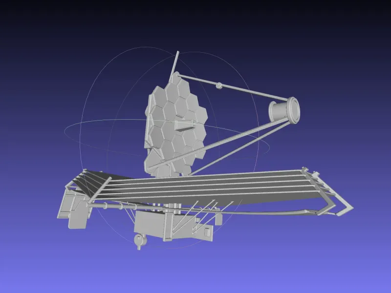 James Webb Space Telescope JWST Basic Model