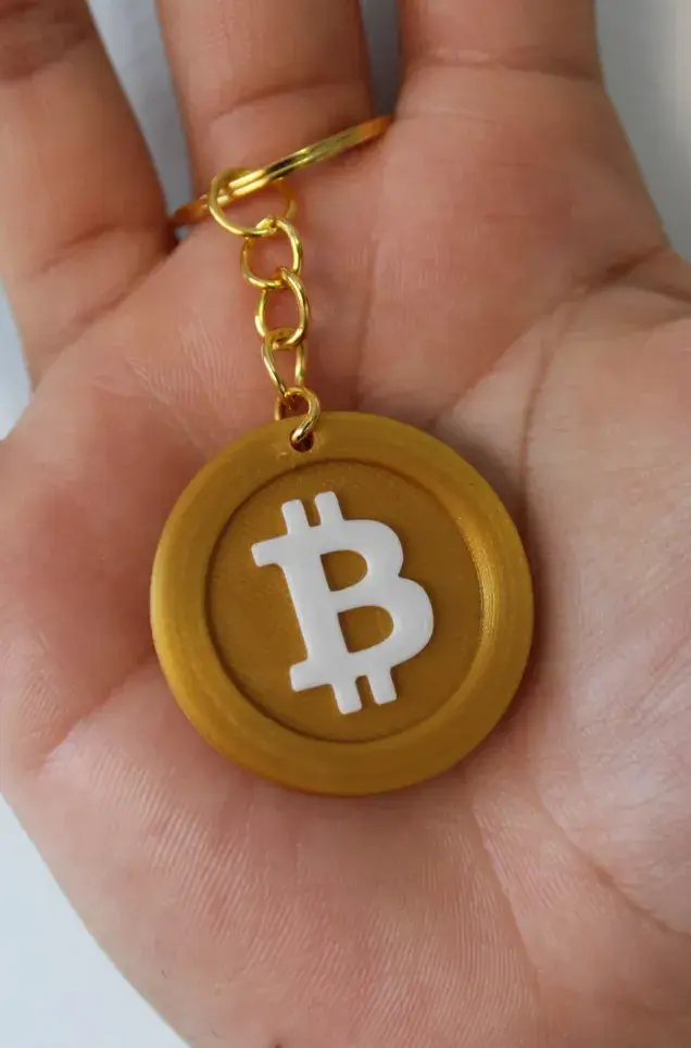key chain bitcoin crypto