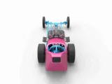 Front engine old school dragster with shell V5 Scale 1:25-8