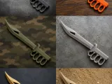 Oversized Trench Knife Prop / Cosplay Trench Knife-2