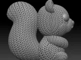 Knitted Squirrel-5