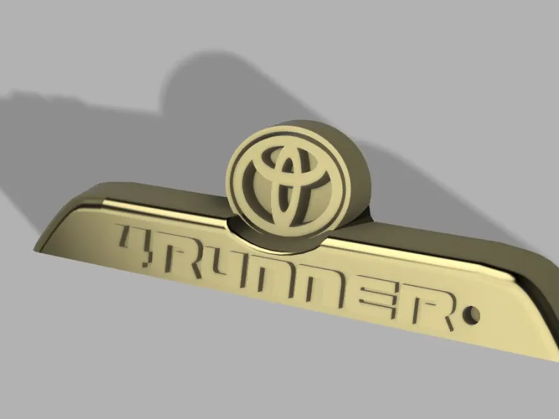 RC 4Runner Emblème arrière