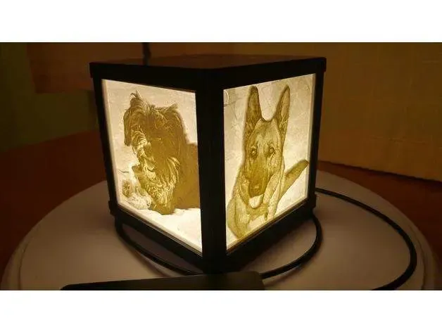 Cubo para litofania