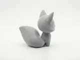 Cute Fox Figurine Chibi Character 3D Printable-2