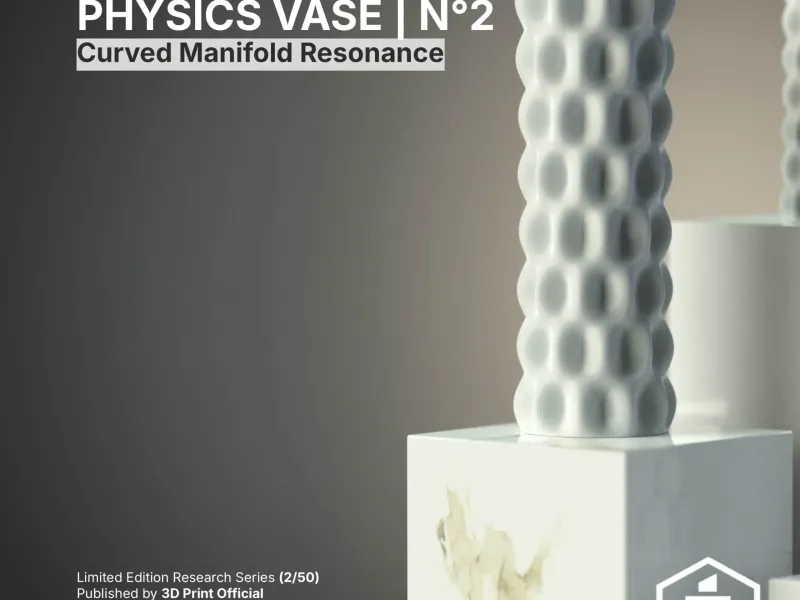 PHYSICS VASE N°2 — Curved Manifold Resonance