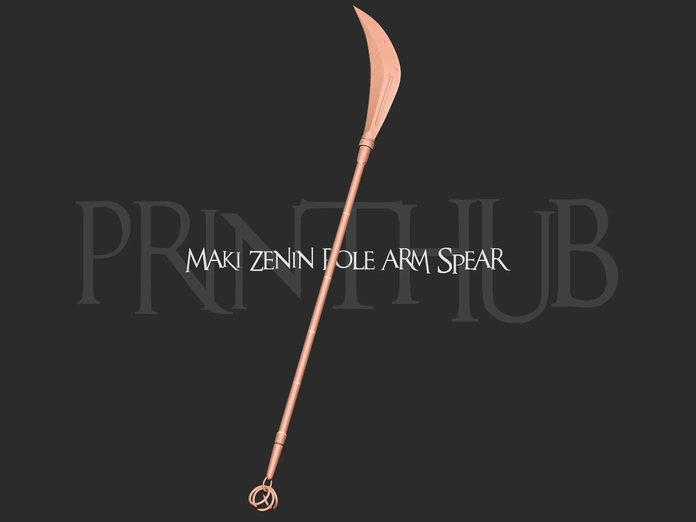Lança de braço Maki Zenin de Jujutsu Kaisen