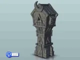 Tower with Moon pattern - miniatures warhammer terrain scene-0