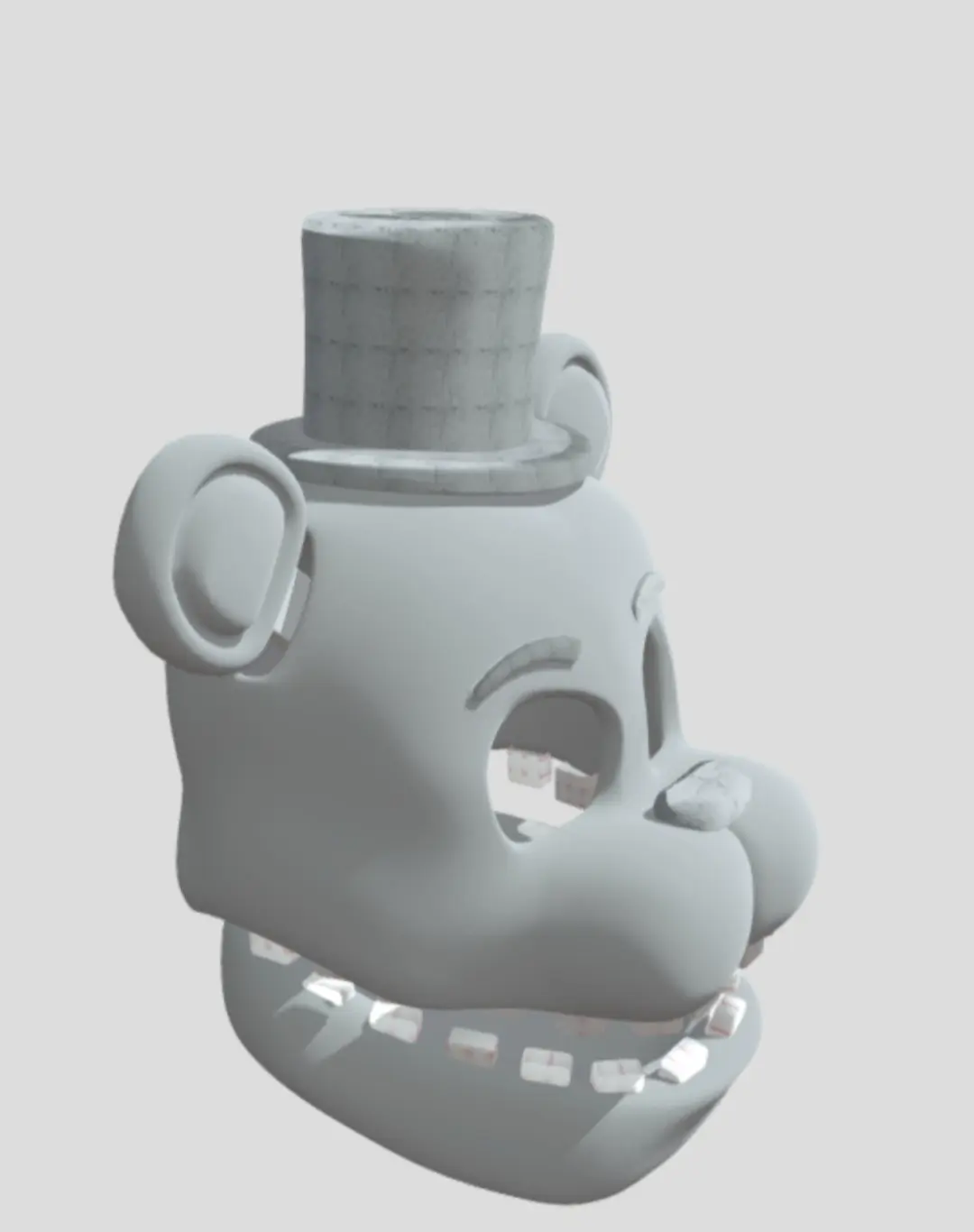 Withered Freddy mask