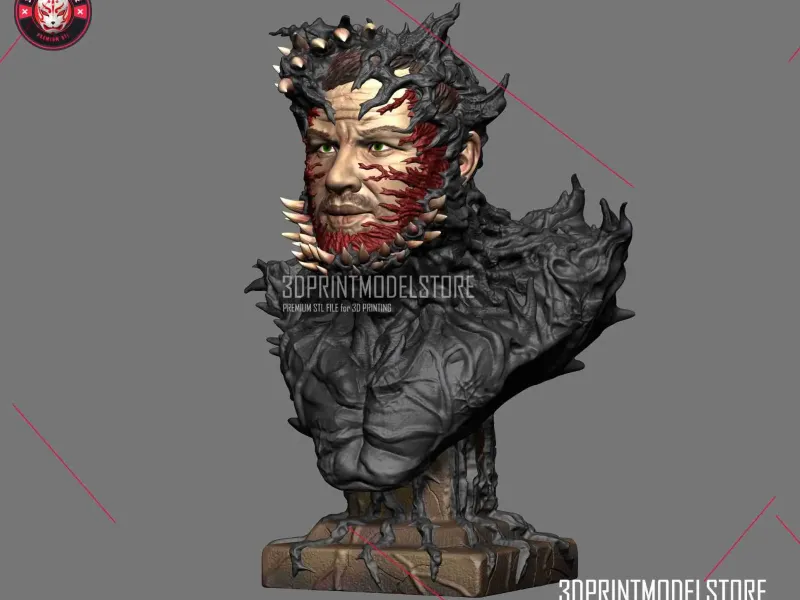Tom Hardy Venom Miniature Bust Sculpture Toy