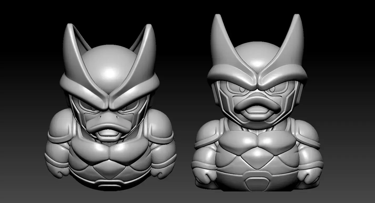 Characters & Creatures STL Download - Rubber Duck - Dragon Ball Z