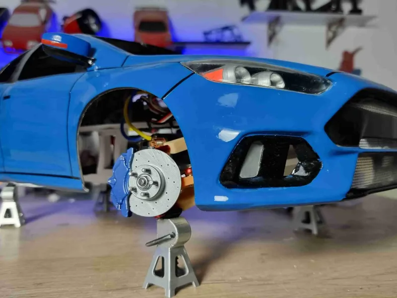 8TH SCALE CHASSIS WITH 5 LUG NUT