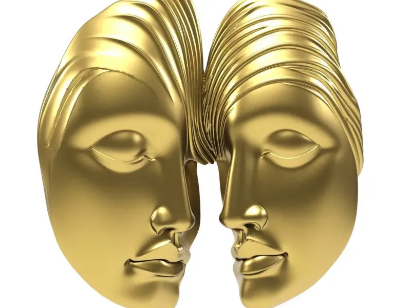 Faces wall decoration