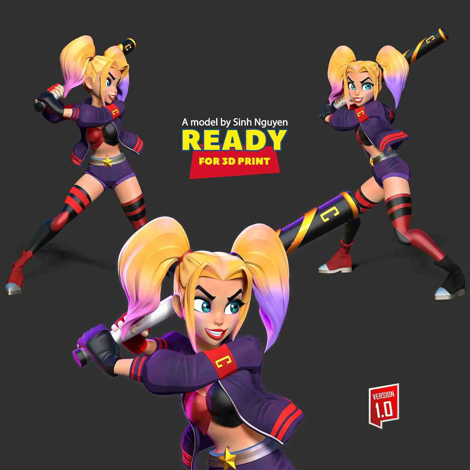 Harley Quinn beyzbol oyuncusu