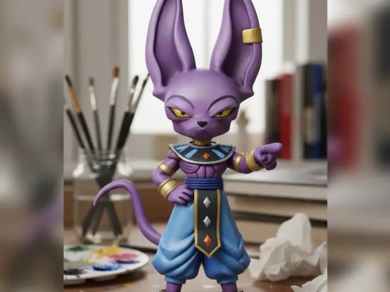Chibi Beerus – Dios de la Destrucción