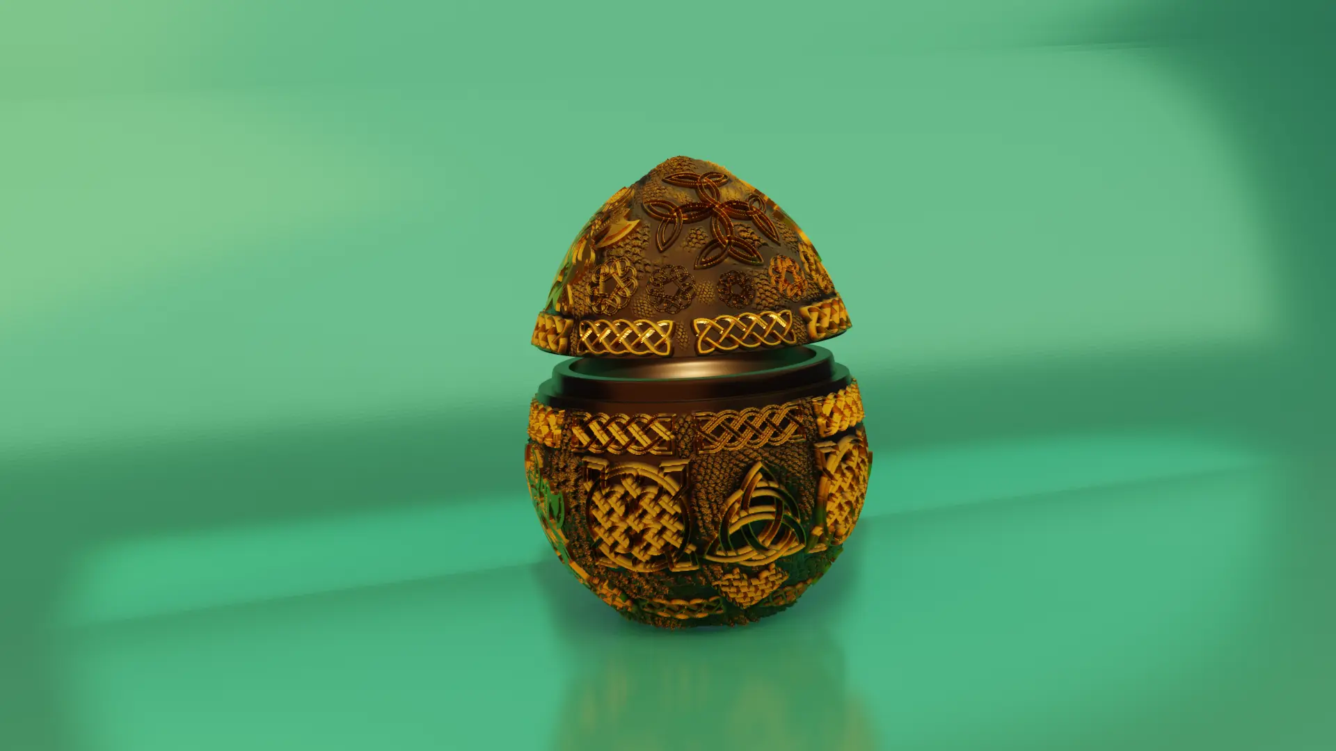Celtic Viking Egg container