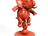 Funny circus elephant-1