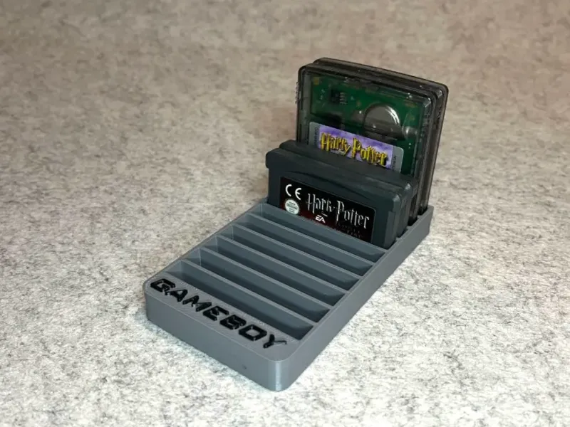 Support pour 10 cartouches de jeux Game Boy