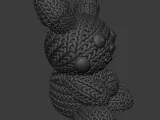 Knitted Pikachu (cute)-5