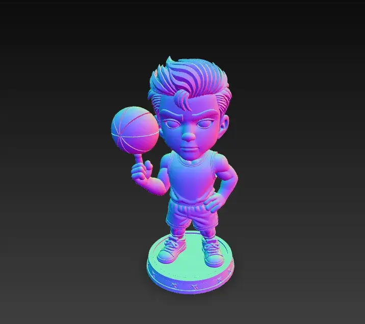 Hanamichi Sakuragi Slam Dunk Chibi