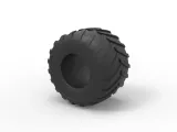 Monster Jam tire 24 Scale 1:25-6